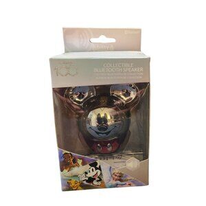 Disney 100 Collectible Bluetooth Speaker Mickey Mouse Bitty Boomers Wireless